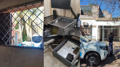 Inseguridad: ladrones "reventaron" la reja y robaron dinero en una casa de Villa San Martín