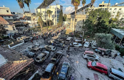Pruebas sugieren que la explosión del hospital fue por un cohete disparado desde Gaza