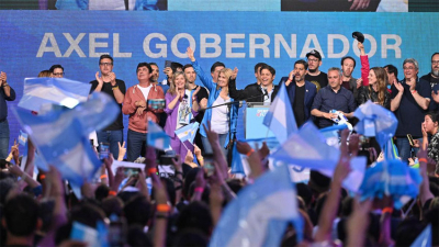 Axel Kicillof se impuso cómodamente en Buenos Aires y logró la reelección