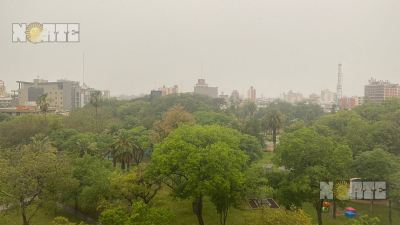 Precipitaciones y cielo cubierto en Resistencia