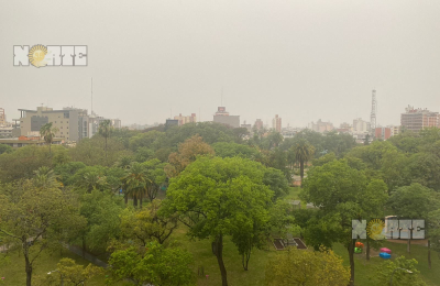 Precipitaciones y cielo cubierto en Resistencia