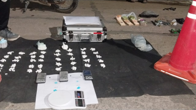 Sáenz Peña: detuvieron a tres personas y secuestraron drogas y dinero en efectivo