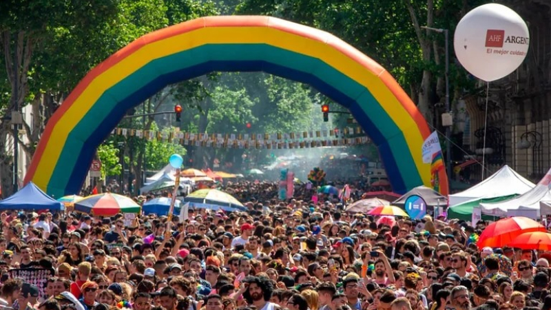 Así se celebró la Marcha del Orgullo en Buenos Aires