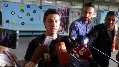 Diego Arévalo: "Hoy los resistencianos elegimos el destino de los próximos cuatro años"