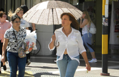 Sube la temperatura y el miércoles volverían las lluvias