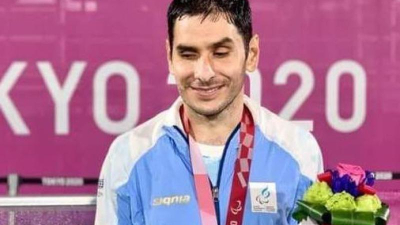 Deldó, abanderado en los Parapanamericanos