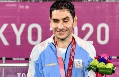 Deldó, abanderado en los Parapanamericanos
