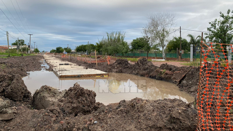 Seis barrios de la Zona Norte reclaman la finalización del pavimento