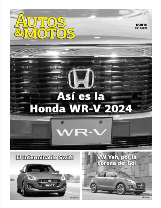 Así es la Honda WR-V 2024