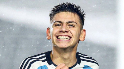 "Diablito" Echeverri: cada vez más cerca del Manchester City, y sonríe Deportivo Luján