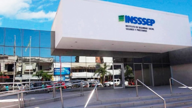 Trabajadores del Insssep en plan de lucha y movilización
