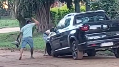 Tres chaqueños detenidos tras violento ataque a vehículo