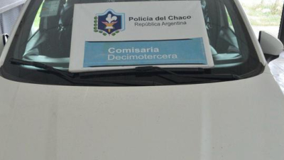 Paseaba con un auto oficial de Sameep: fue detenido