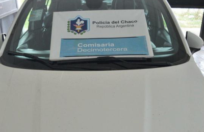 Paseaba con un auto oficial de Sameep: fue detenido