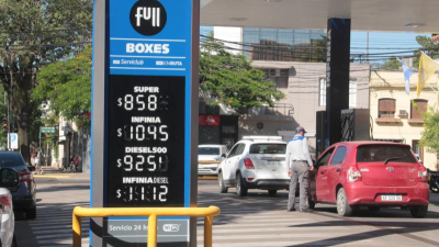Llenar el tanque con la nafta más barata del mercado cuesta casi $43.000
