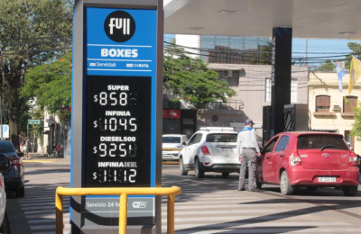Llenar el tanque con la nafta más barata del mercado cuesta casi $43.000
