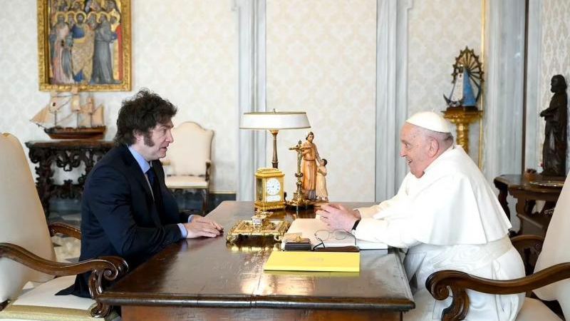 El Papa y Milei rompieron el hielo: pedido de disculpas y diálogo constructivo