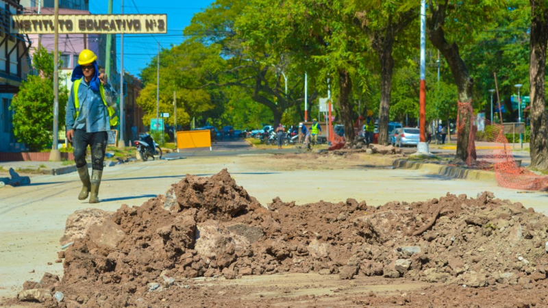 Finalizado el microcentro, habrá intervenciones en otros puntos de Resistencia