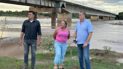 Intensos trabajos de la APA y organismos ante la crecida del río Bermejo
