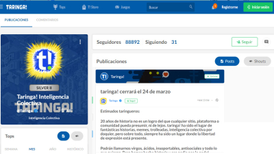 "Lo que logramos quedará en la historia del internet"
