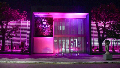 El Ipduv se iluminó de violeta para concientizar sobre la Epilepsia
