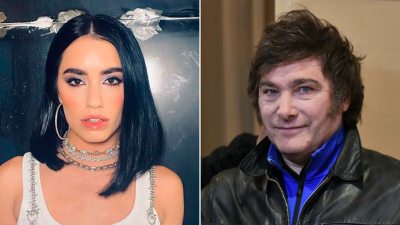Lali Espósito habló de "la libertad" y apuntó contra Milei