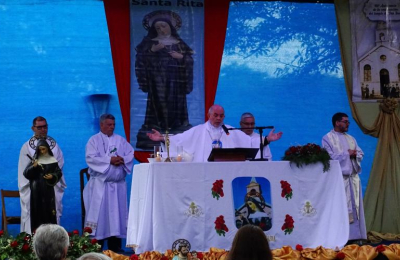 La Iglesia pidió no ser indiferentes ante la crisis en la celebración por Santa Rita