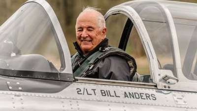 Murió William Anders, el astronauta que sacó una icónica foto de la Tierra