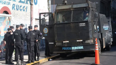 Desplegaron un importante operativo de seguridad en el Congreso