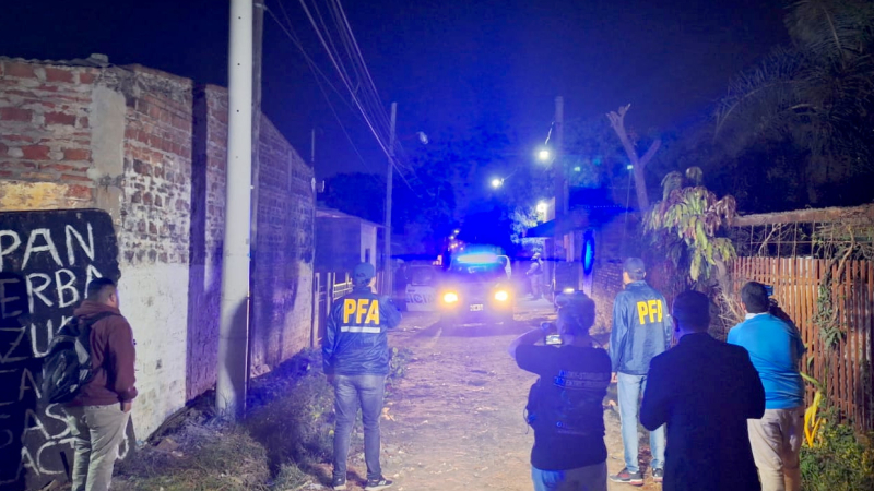 La investigación vuelve a Resistencia con allanamientos en propiedades de Carlos Pérez