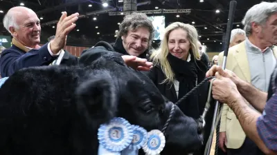 Milei regresó al país y se prepara para participar en la exposición de La Rural