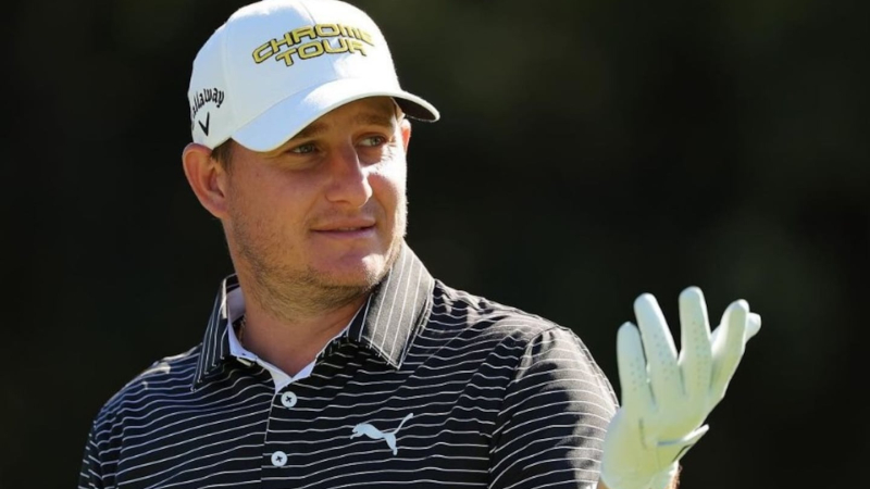 Emiliano Grillo: el golfista chaqueño tuvo un fuerte cruce con un inglés por las Malvinas