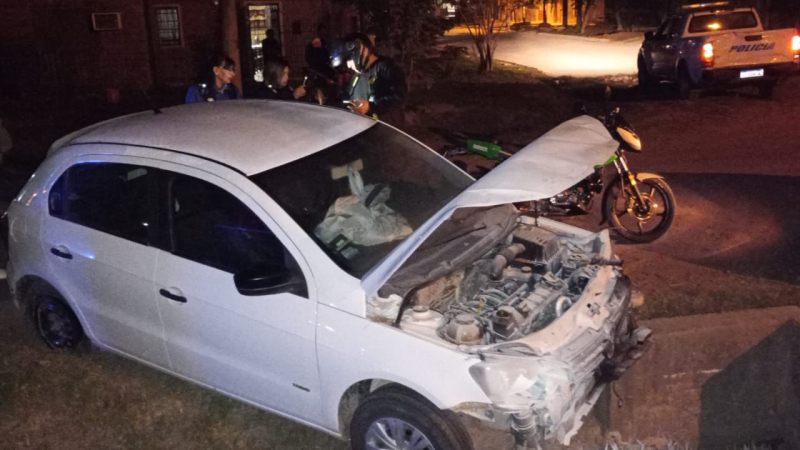 Manejaba alcoholizado y de milagro no produjo una tragedia