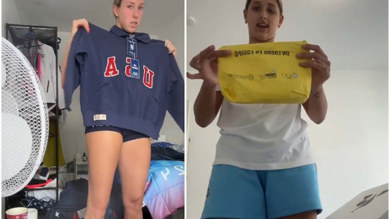 Diferencias: la ropa que reciben las deportistas de EEUU y las de Argentina