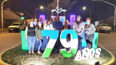 Festival y procesión en honor al santo patrono en el cumpleaños