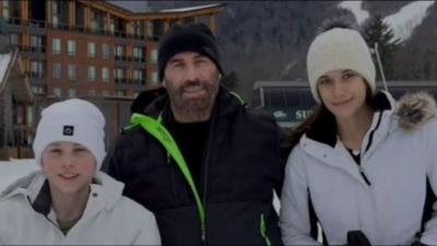 John Travolta se tomó unos días de vacaciones en Bariloche