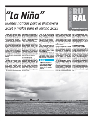 "La Niña": Buenas noticias para la primavera 2024 y malas para el verano 2025