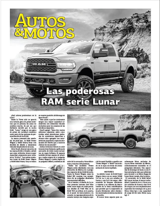 Las poderosas RAM serie Lunar