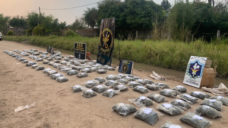 Más de 150 kilos de marihuana y pastillas de metformina secuestrados por la Policía del Chaco