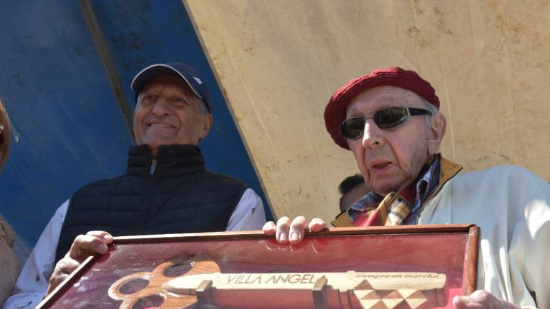 Villa Ángela disfrutó la presencia de Landriscina en el Automovilismo Zonal