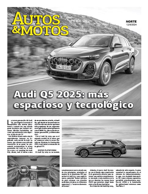Audi Q5 2025: más espacio y tecnológico