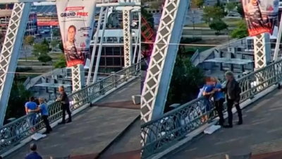 Bon Jovi evitó que una mujer salte de un puente