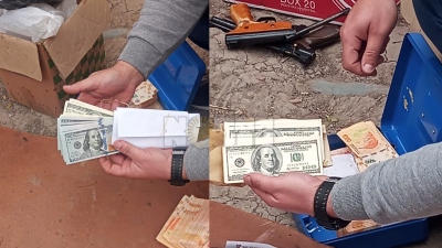 Hasta ahora hallaron cocaína, dólares y cigarrillos de contrabando en domicilios de Tito López