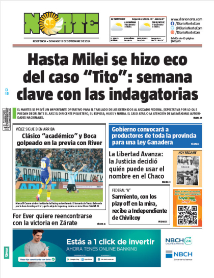 Edición del 15-09-2024