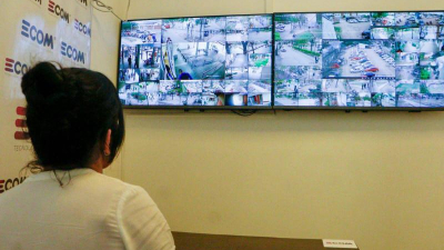 El Perrando sumó una amplia red de cámaras para la seguridad en el hospital