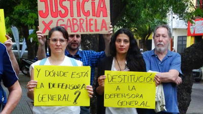 "Evidentemente a alguien molesta y la respuesta a su denuncia fue internarla"