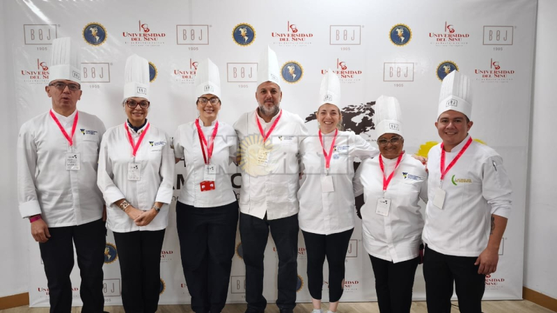 La chaqueña Marisel Torres participa en la Copa Culinaria en Colombia