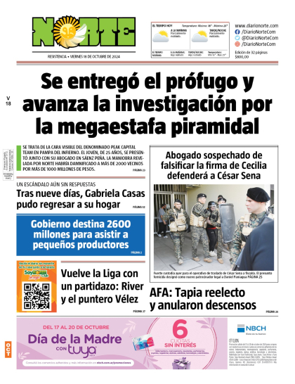 Edición del 18-10-2024
