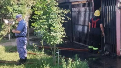 Incendio fatal: muere incinerado un hombre de 72 años