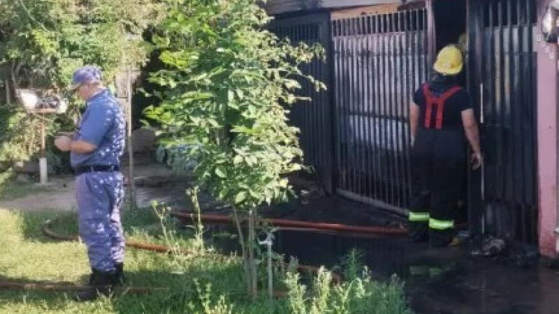Incendio fatal: muere incinerado un hombre de 72 años